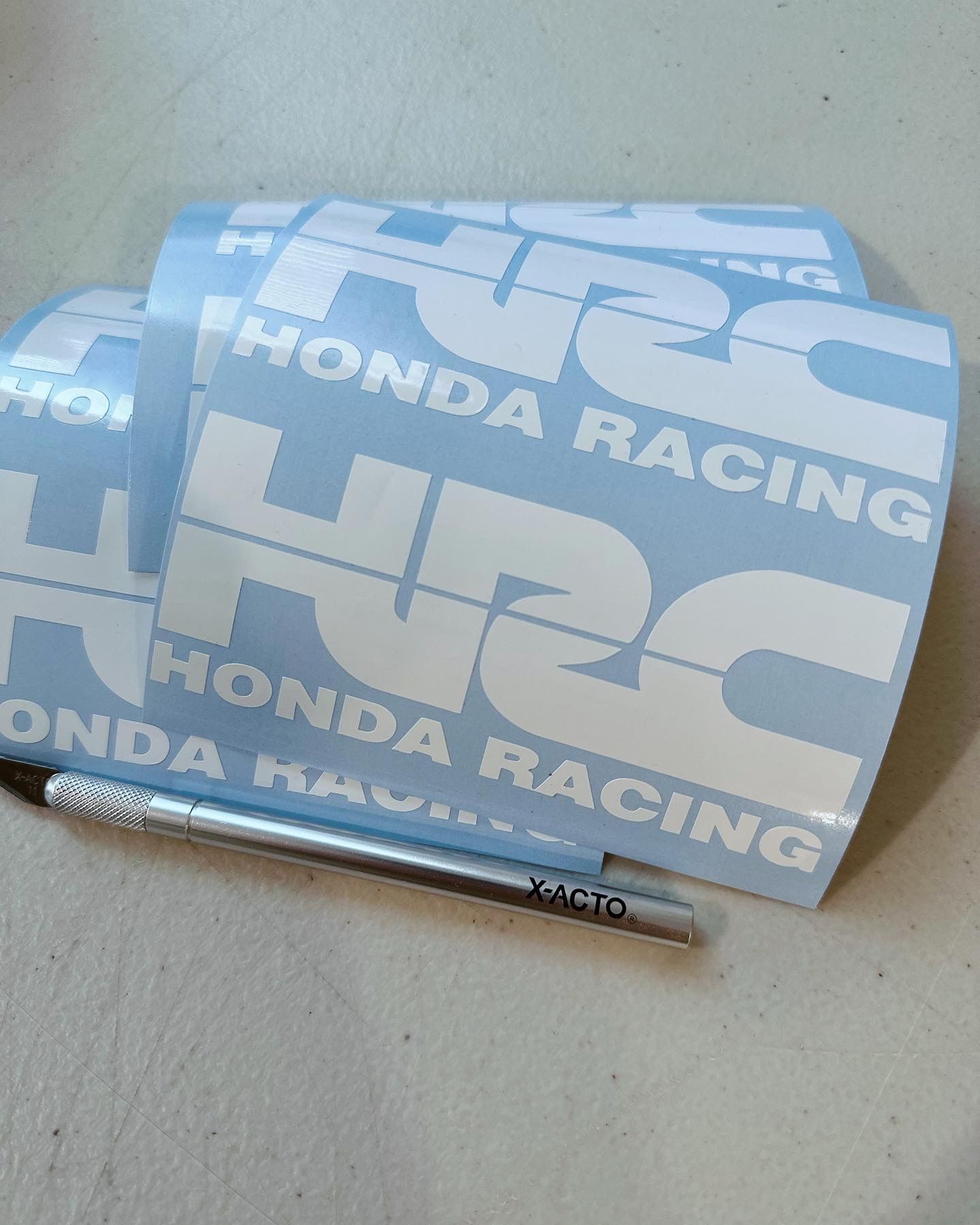 Honda Racing Decals 