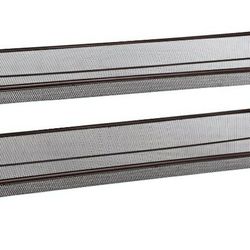 2-Tier Stackable Metal Shoe Rack, Flat or Slant Shoe Organizer Shelf,