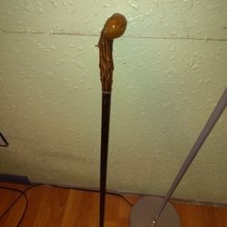 Vintage Handmade  Hiking Stick 