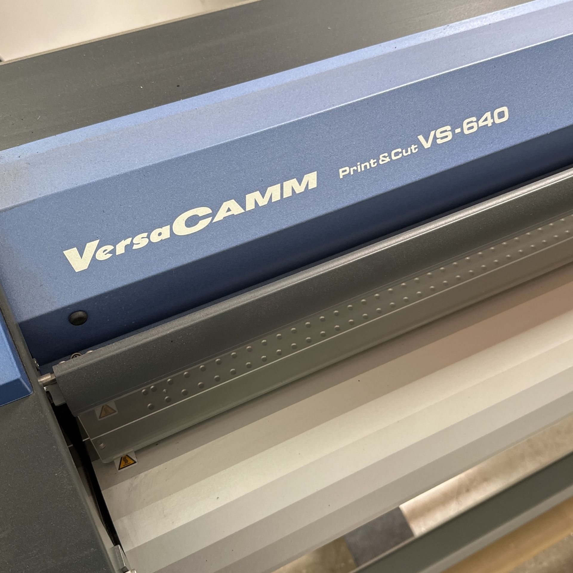 Roland VERSA CAMM VS640 Printer + cutter Used / Print Cartridges Dried