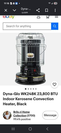 Kerosene heater. .