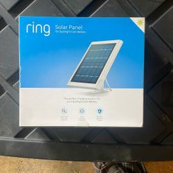 Ring Solar Panel