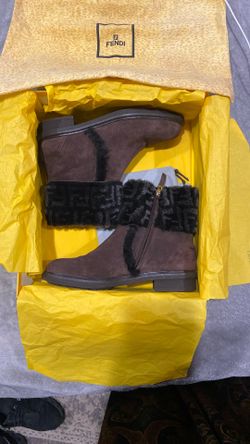 Fendi Brown Boots 