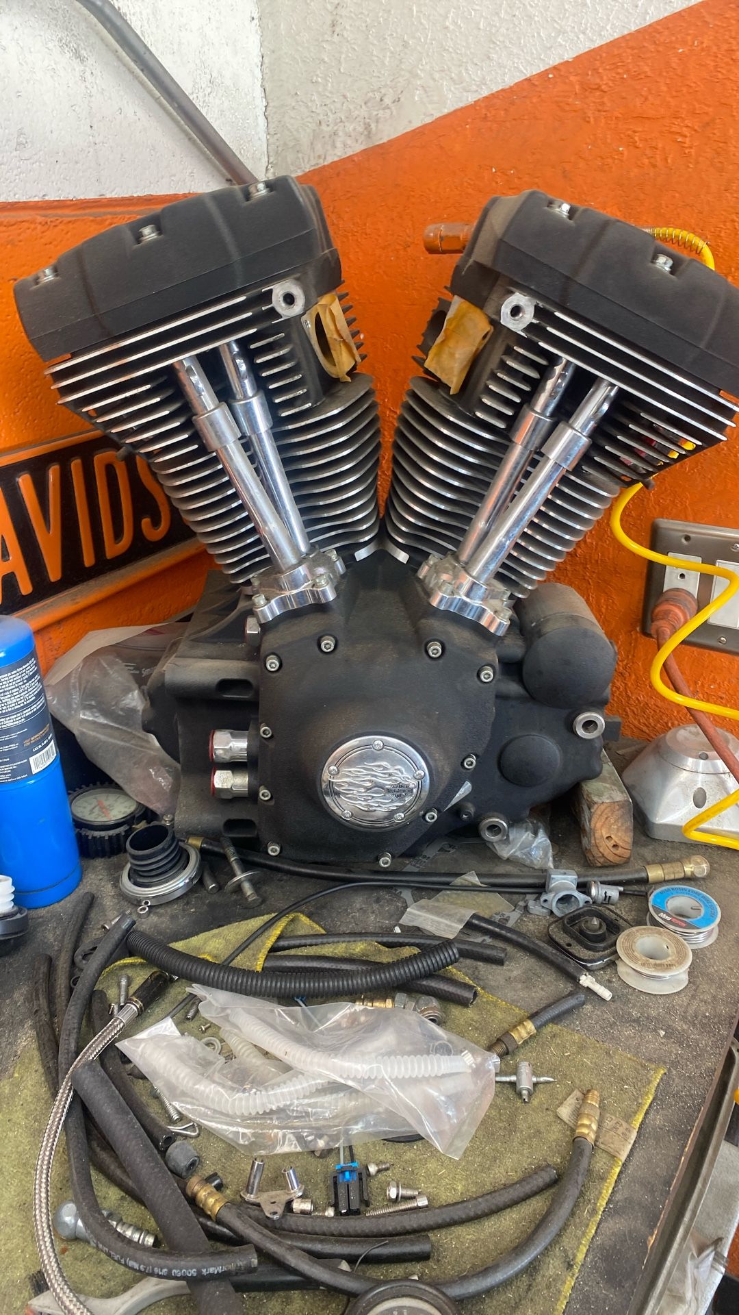 Harley Davidson Twin Cam Engine