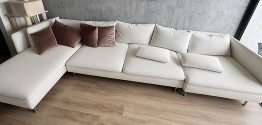 IKEA couch. With brand new viarp beige / brown covers