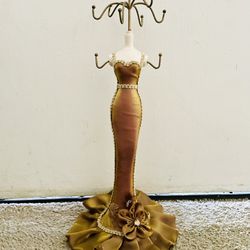 Mannequin Dress Jewelry Earring/Necklace Stand Display Holder