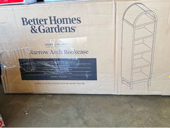 Better Homes & Gardens Juliet Narrow Arch Bookcase