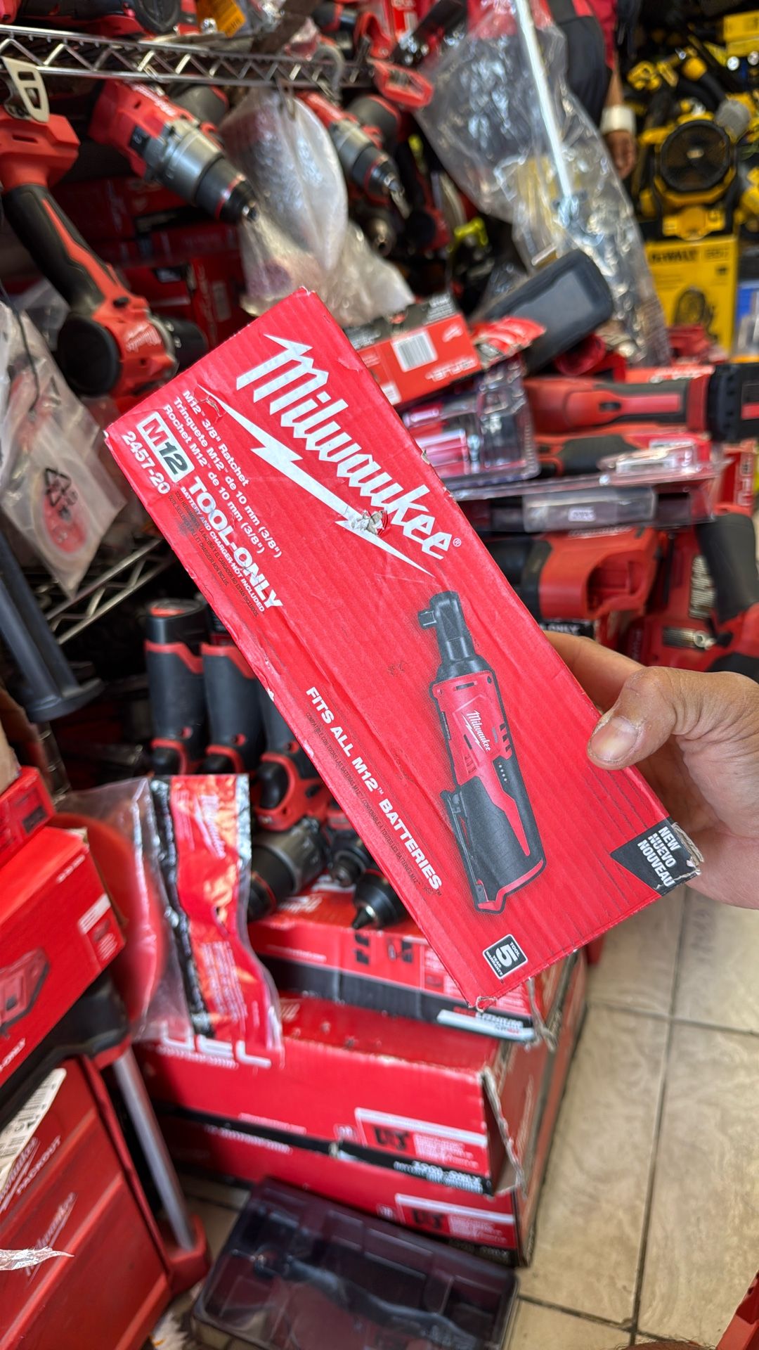 Milwaukee M12 3/8 Inch Ratchet