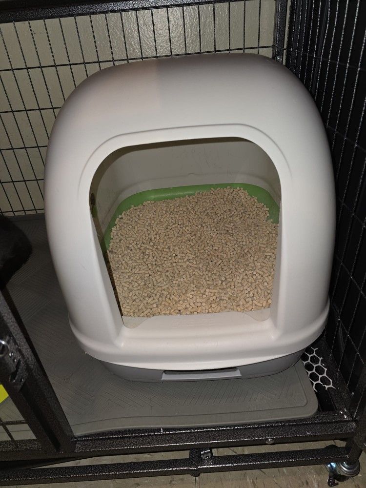 Tidy Breeze Hooded Litter Box