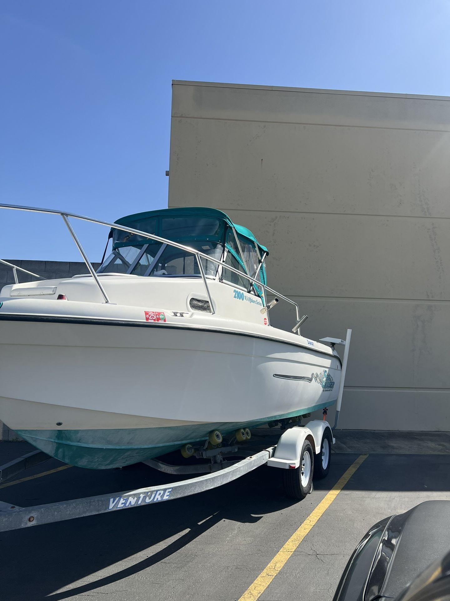 21 Foot Sea Chaser Walk Around