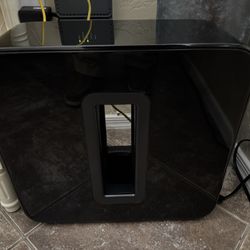 Sonos Gen 3 Subwoofer black in excellent condition
