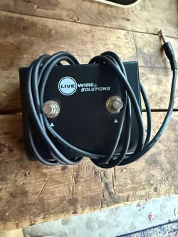 Live Wire Solutions Dual Footswitch Pedal