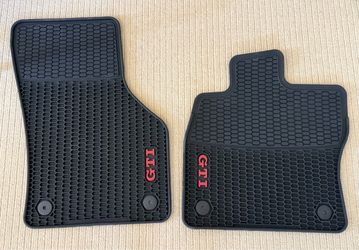 Like new -  2015-2021 Volkswagen GTI OEM All Weather Factory Floor Mats  (front seats)