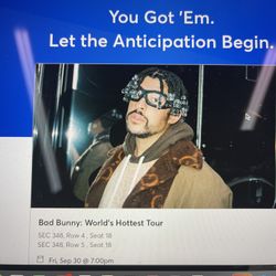 Bad Bunny Tickets 