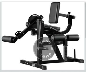 Leg Extension and Curl Machine, Lower Body Special Leg Machine, Adjustable Leg Exercise Bench with Plate Loaded, Leg Rotary Extension for Thigh,