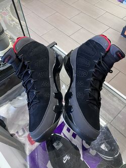 Jordan 9 charcoal on feet deals