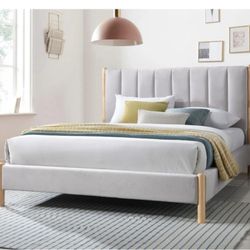 Queen Bed Frame With Mattress