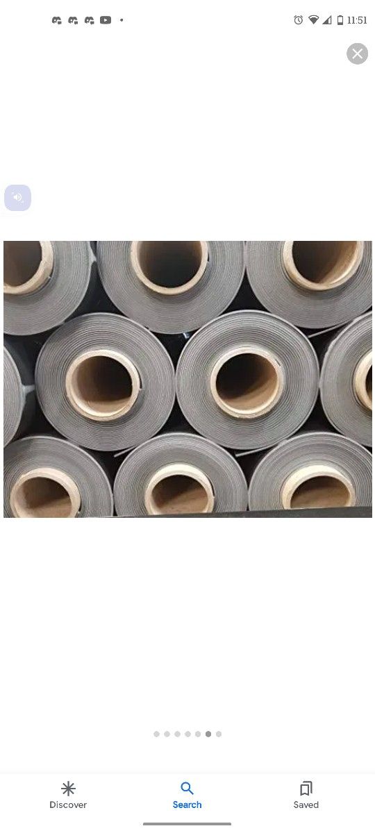 2LB Mass Loaded Vinyl / Noise Control - (4' X 25')