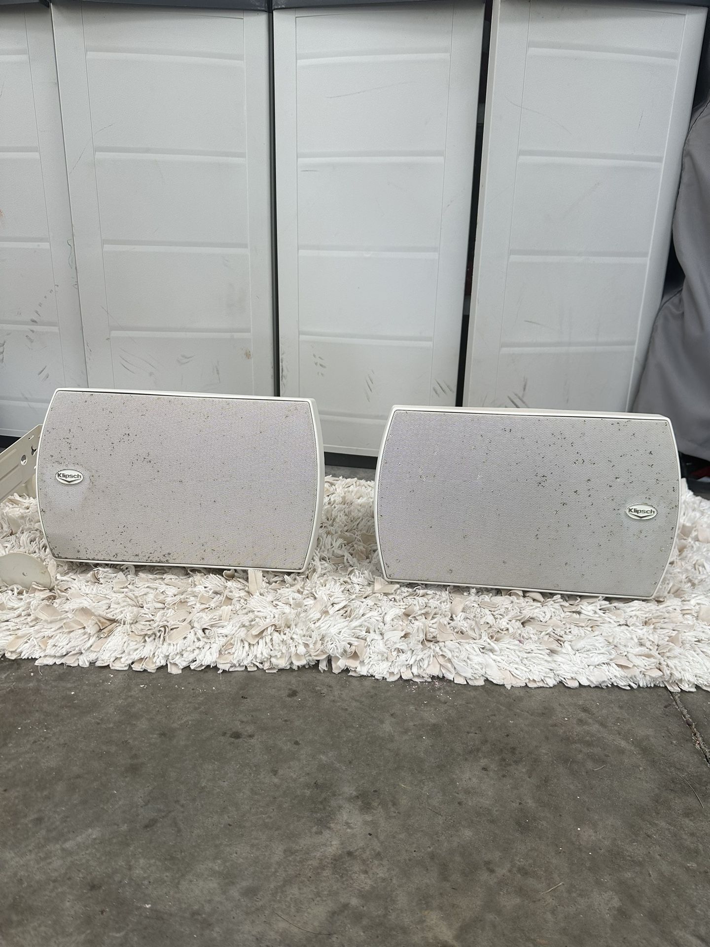 2 Klipsch Speakers Outdoor