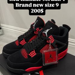 Jordan 4 Red Thunder 