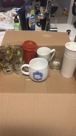Free cups/glassware
