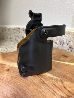 Micro Compact Level 2 Duty Holster OWB Retention Black Kydex – New