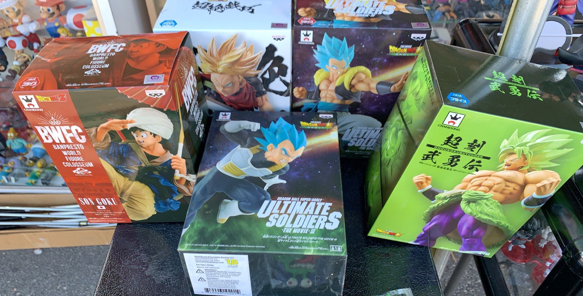 Dragon ball z figures