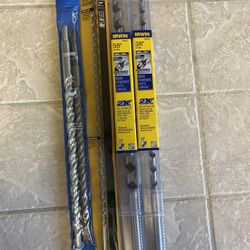 Assorted Drill And Auger Bits