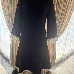 Marc By Marc Jacobs Wool Drop Waist Dress