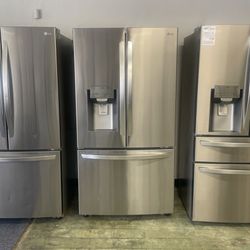 Lg Counter Depth French Door Refrigerator 9I8