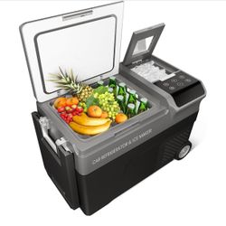 Car Refrigerator With Ice Machine 