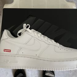 Supreme Air Force 1 White Sz 9 9.5