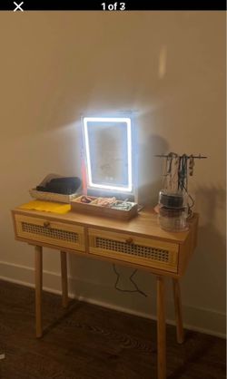 Rattan Vanity
