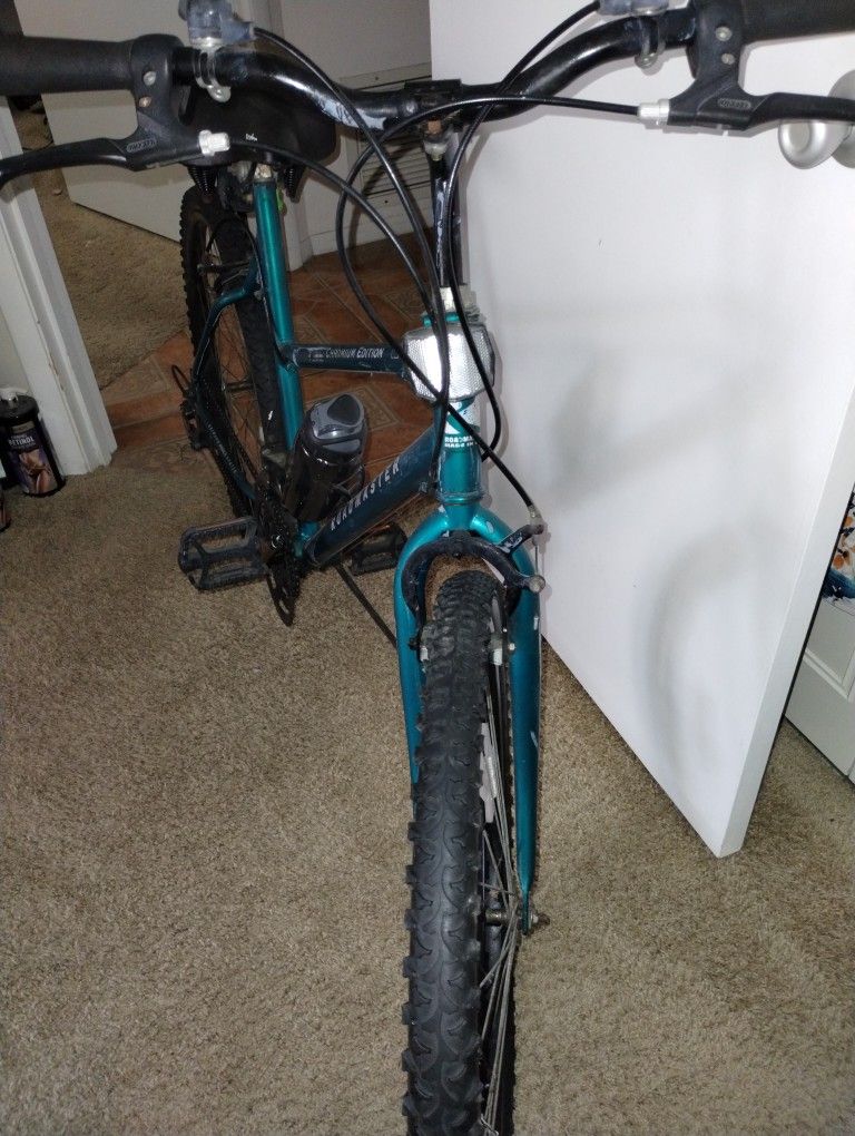 Bicycle And A 80cc Gas Engine