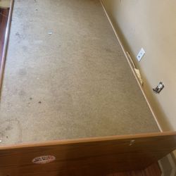 Free Twin Alan Bed With Mattress With Drawers 