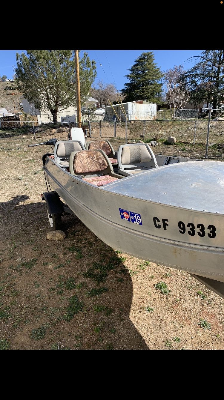 Aluminum Fishing Boat for Sale in Bakersfield, CA OfferUp