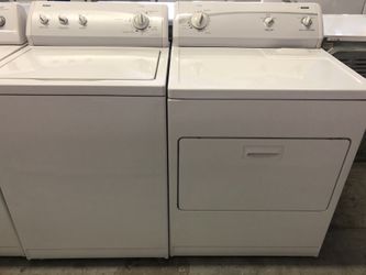 Matching Super Capacity Washer Dryer