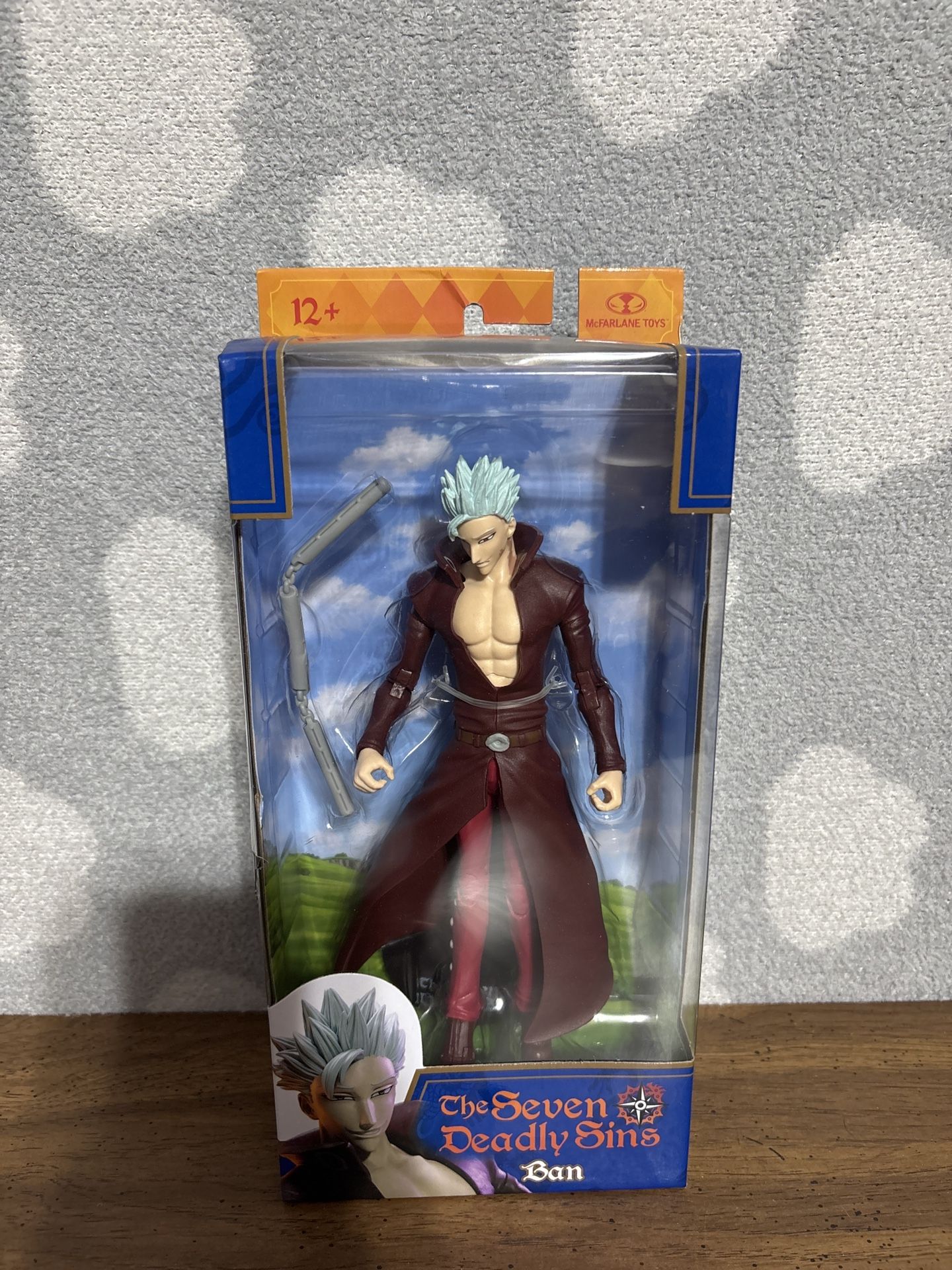 Ban – The Seven Deadly Sins – McFarlane Toys Figure – Brand New (Minor Box Damage