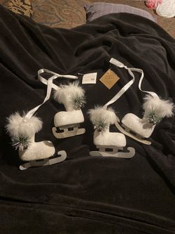 Christmas Ornaments Ice Skates 