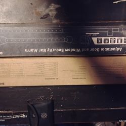 Security Bars w/ alarm