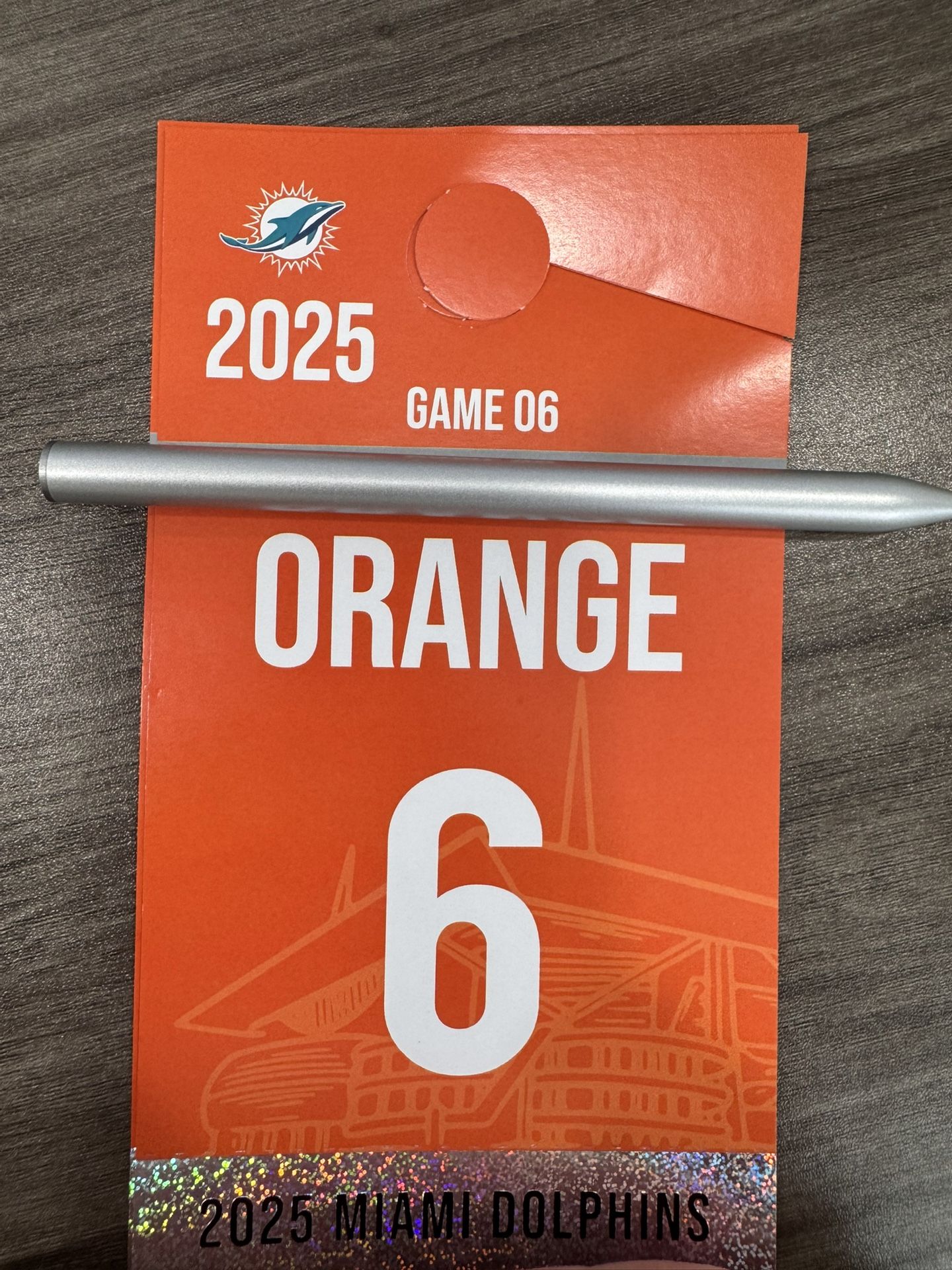 Orange Dolphins Bills Parking Miami