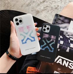Iphone 11 pro max and 11 pro Off white x fragment case cover
