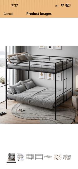 Queen bunk bed