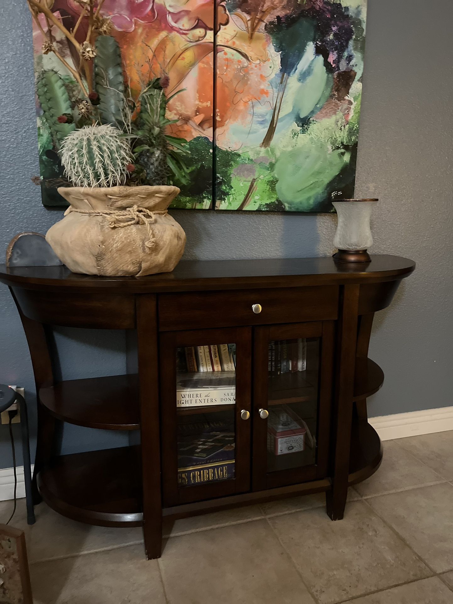 Brown End Table