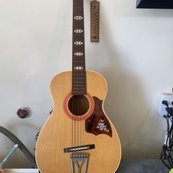 Vintage 1971 Stella Harmony H928 Guitar