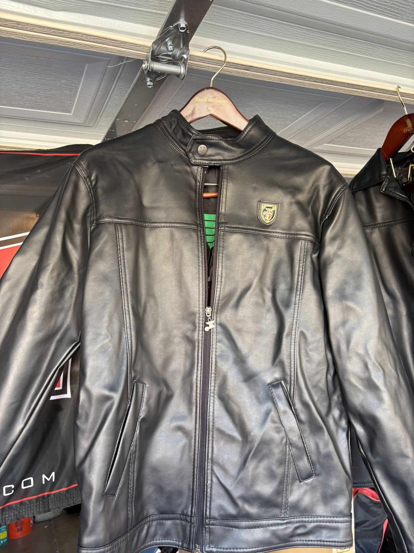 Collezioni Authentic Leather Bomber/motorcycle Jacket
