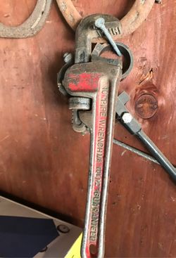 10 pipe wrench 1/8