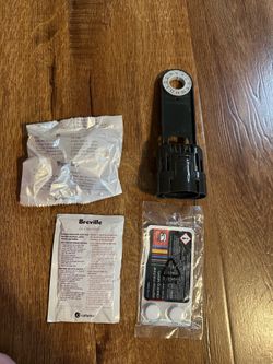 Breville Water Filter Holder with Water Filters 1 Pack & cleaning tablets