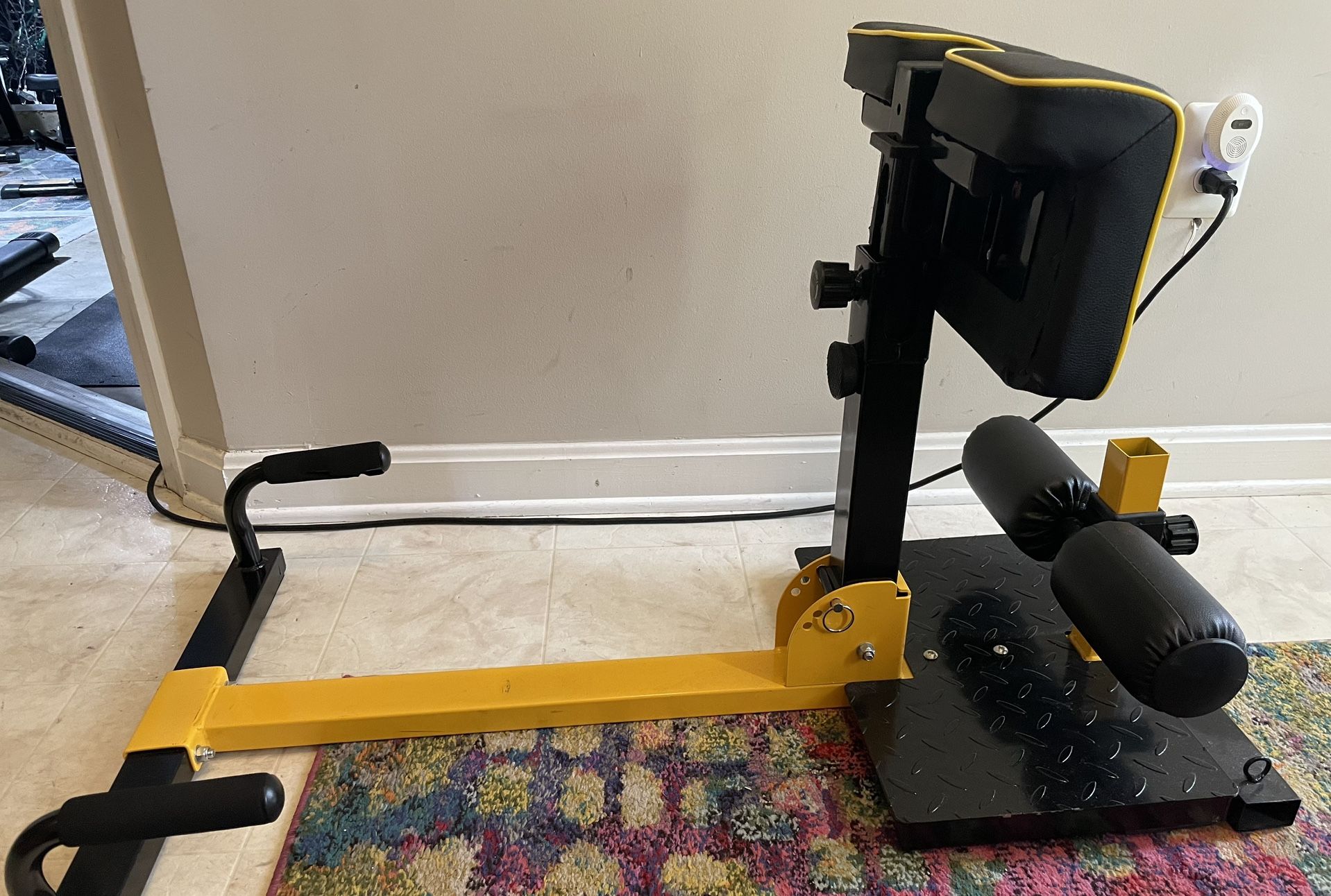 Gpolus 8-in-1 Multifunctional Squat Machine Deep Sissy Squat Home Gym