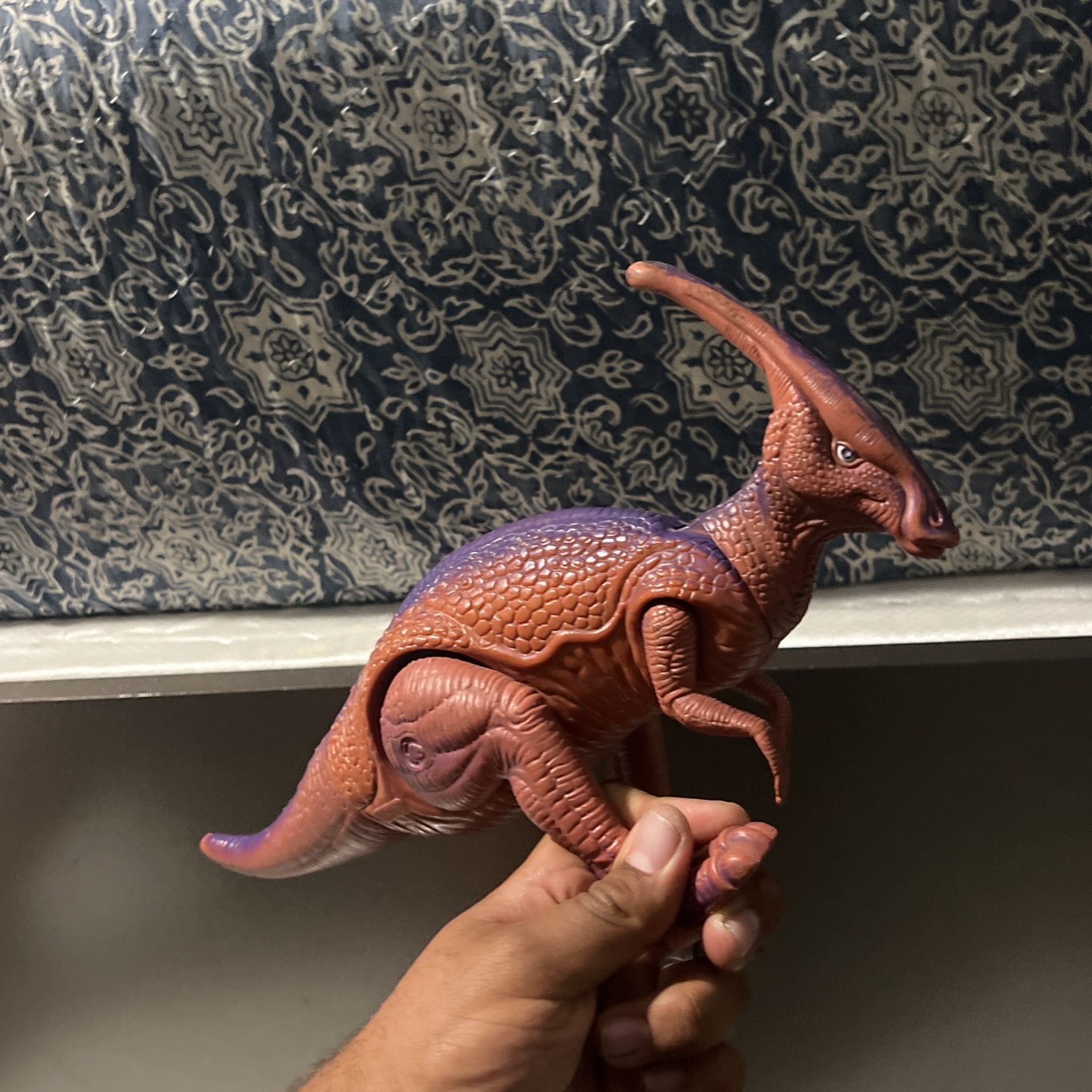 Parasaurolophus Dinosaur Toy 1987 Playskool Definitely Dinosaurs